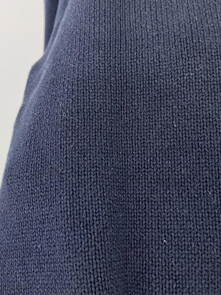 VTG Harrah’s Casino Sweater Sweatshirt Heavy Knit North Kansas City Navy Mens L - Picture 7 of 9